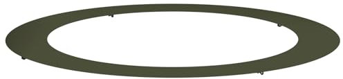 vidaXL Pot de Fleurs en Plastique Vert Olive Plastique Grand