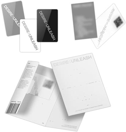 [DESIRE : UNLEASH] (Weverse Albums Ver.) Package + QR Card + Tracklist Card + 2 Pin Badges + 4 Extra Photocards