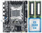 X99 Gaming-Motherboard-Set mit Xeon E5 2680 V4 CPU und DD4 32G (2 * 16G) 2133MHz Speicher NVME M.2 3 for Desktop-Computer(Motherboard+CPU)