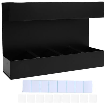 Haofy Strohhalmhalter, Strohhalm-Organizer, Strohhalmspender für Metall-Glas-Strohhalme mit Doppelseitigem Klebeband, Platzsparende Aufbewahrung für Küchenschrank, Theke