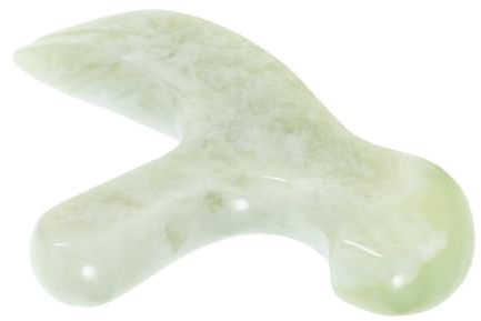 Healvian Tragbares Fußmassagegerät zur Entspannung und Schmerzlinderung aus Stein mit Ergonomischem Dreizackigem Design zur Triggerpunkt Massage für Fußpflege Zuhause