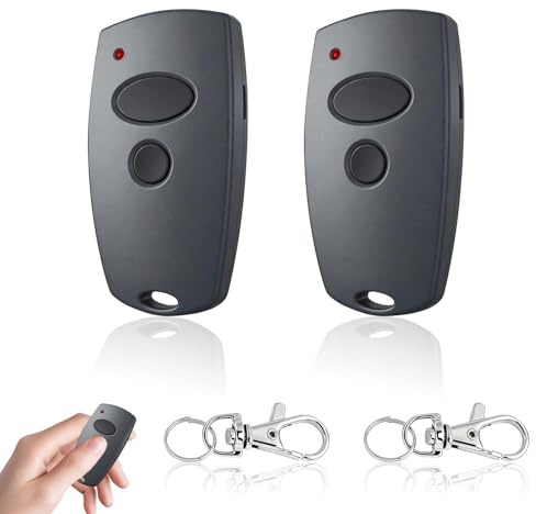 Garagentor Handsender 2 Stück für Marantec Digital D302 D304 D384 D313 D321 D323 D131, 868MHz Multi-Bit Garagentoröffner Fernbedienung 2 Kanäle