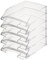 Esselte Leitz Briefkorb A4 transparent Plus (5er Pack | kristallklar)