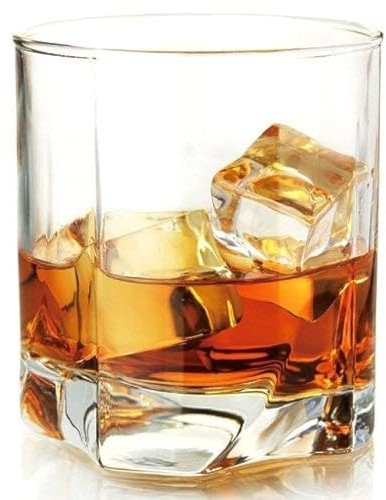 Pasabahce Luna Whisky Glass,368 ml,Set of 6