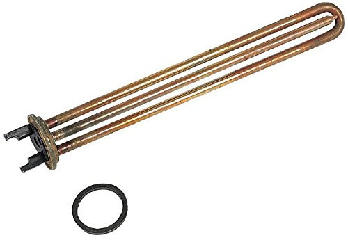 Resistance blindee thermo-plongeur droite unipolaire à bride - COTHERM - Droit - 1500W