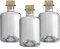 Geniess-Bar! 9 Glasflaschen 350 ml leer zum selbst Befüllen mit Korken Apothekerflasche Essig Öl Flasche