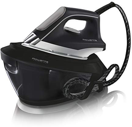 Rowenta VR8225 ferro da stiro a caldaia 2200 W 1,5 L Microsteam 400 soleplate Nero, Grigio