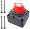 Ampper Interrupteur de Batterie 1-2-Both-Off, Interrupteur Principal de Coupure de Batterie 12-48 V (1-2-Both-Off)