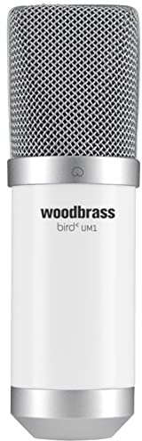 BIRD UM1 Weiß - USB-Kondensatormikrofon mit Nierencharakteristik für PC und MAC zur Übertragung und Aufnahme von Streaming, Podcasting, Konferenzen, Home Studio, Voice-Over
