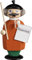 Rudolphs Schatzkiste Räuchermann Lehrer mit Pfeife BxHxT 7x14x6cm NEU Rauchen Rauchfigur Rauchmann Räucherfigur Räucherkerze Smoker Kerze Figur Mann Holz Seiffen Erzgebirge Holz Schnee Dekoration
