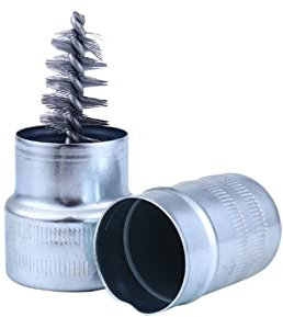 Helonge Car Battery Terminal Cleaner 2 Pcs Battery Post Cleaning Tool