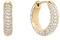 Daniel Wellington Pavé earrings One Size Gold Plated Brass Gold