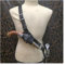 Vnook PU-Leder-Schulter-Pistolenholster-Tasche, Mittelalterlicher Vintage-Verdeckter Pistolenholster, Steampunk-Piratenschwert-Holster, Scheidenscheide Für Cosplay, Hallowee (Size: Schwarz, Rechts)