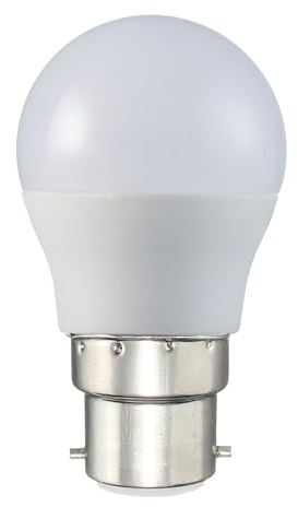 Bright Source Non-Dimmable Opal Frosted LED Golf Ball Bulb, 2.9W, 250lm, B22 Bayonet, 3000K Warm White