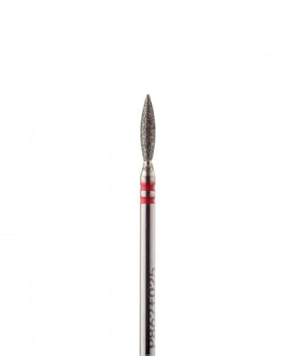 Kodi Professional Embouts Ponceuse à Ongles, Forets à ongles set, Forets flamme diamant, diamètre 2.5 mm, abrasif doux, P862f025