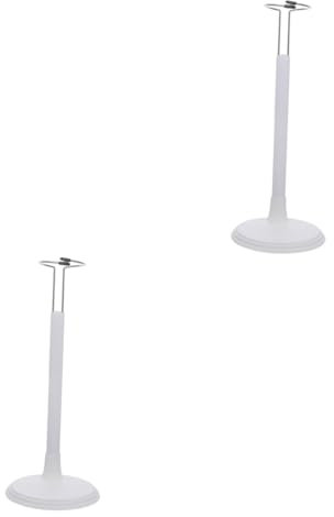 Toyvian 2St Stützrahmen für Puppen Puppenfigurenständer Puppenhalterrahmen Mini-Puppenständer Minispielzeug für Kinder vertikaler Puppenständer Puppenhalterung Puppenregal Edelstahl