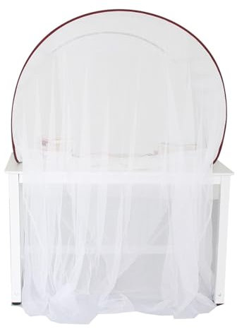 Tragbares Bettnetzzelt – Leichtes, Transparentes Netz-Überdachung Für Schreibtisch Und Bett, Bietet Atmungsaktiven Schutz Vor mückens, Ideal Für Reisen Und Den Heimgebrauch