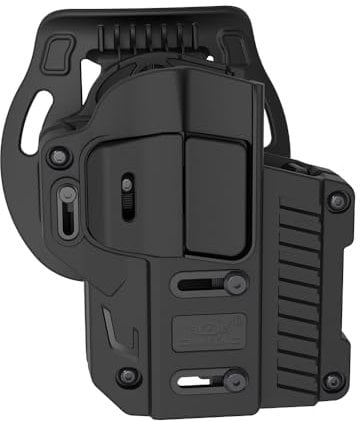 OMITAC Universelles taktisches Paddelholster, OWB-Holster für die beliebtesten Pistolen in voller Größe und Kompakt-Pistolen