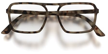 LONDON MOLE® Spy gafas bloqueadoras de luz azul | Bloqueadores azules de aviador de forma cuadrada | Anti vista cansada para pantallas | Hombre y mujer unisex | Bisagras de resorte