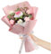 Xoeryoy Ramo de Flores de Crochet, Flores de Punto de Rosa con una Envoltura Exquisita, Ramo de Rosas de Crochet Artificial para el cumpleaños del Aniversario de San Valentín