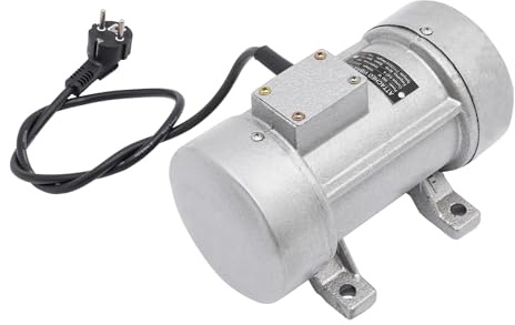 awolsrgiop Betonrüttler 550W 220V, Vibrationsmotor mit 661 lbs/f Schwingkraft, IP65 Wasserdicht, 2840 U/min für Betonverdichtung, Bauwesen und Industrieanwendungen, Silber