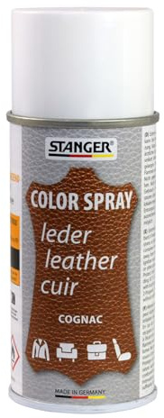 Ledercolor Sprühfarbe/Lederfarbe, 150 ml (Cognac seidenglanz)