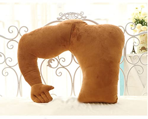RIZGHWOY Cuddle Buddies Kissen, Plüsch-Körperkissen mit Bequemer Unterstützung Zum Stressabbau, Ideal für Seitenschläfer und Familien (Linker Arm des Freundes Ca. 58 cm (Siehe Detailbild))