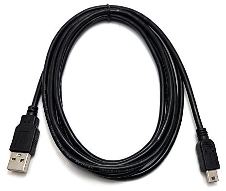 MainCore 2m long USB to Mini USB Cable for Car GPS(Sat Nav), Digital Cameras, MP3 players, Voice Recorders, Musical Instruments, Car Video Recorders