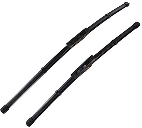 XUKEY Juego de 2 escobillas limpiaparabrisas delanteras para Sandero 2015 2016 2017 2018 2019(55,88cm+48,26cm)