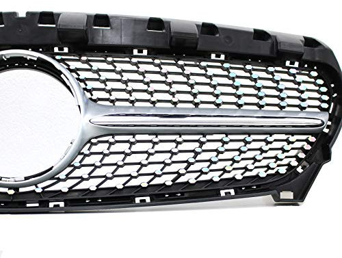 Kühlergrill Waben Aufkleber Dekor Zubehör Diamantgrill Urban Auto Autoaufkleber (Hologramm, W117 (K051))