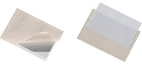 DURABLE Selbstklebetasche Pocketfix 57x90mm sk transparent 100 St./Pack.