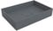 Aufsatzwaschbecken aus Mineralguss TWA112 - Breite & Farbe wählbar, Farbe:Schwarz matt, Waschbeckenbreite:80 cm