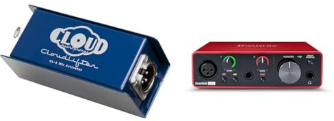 Cloud Microphones, Cloudlifter, CL-1, Microphone Amplifier & Focusrite Scarlett Solo 3rd Gen USB Audio Interface, for the Guitarist, Vocalist, Podcaster or Producer, Studio Quality Sound