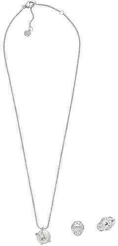 SKAGEN Set Für Frauen Agnethe, Länge: 406mm+50mm, Breite: 11mm, Höhe: 14.2mm Silber Edelstahl Set, SKJB1006040