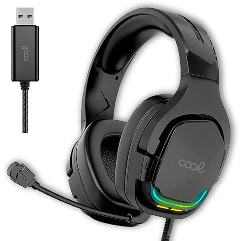 Cool Stereo-Kopfhörer PC / PS4 / PS5 / Xbox Gaming LED RGB Tuned USB 7.1