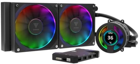 Kit+Watercooling+AIO+Gamdias+Chione+P3U+-+240mm+%28Noir%29