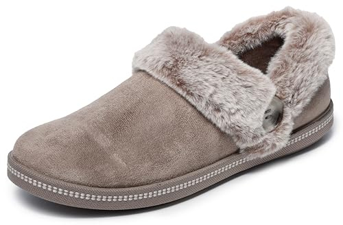 Skechers Cozy Campfire Fresh Toast Women's Loafers, Dark taupe, 35 EU Weit