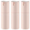 Lulupack 1 oz Airless Pump Bottles, Travel Lotion Container, Skincare Containers for Moisturizer(Plastic, Matte Pink, 3Pcs)