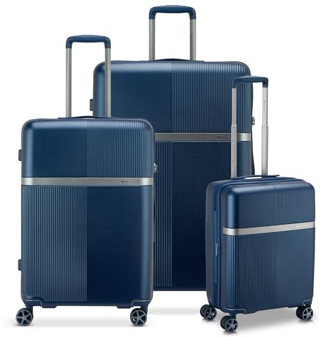 Roncato AIRGLAM Kofferset (Großer, Mittelgroßer, Kabinen) Nachtblau
