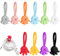 Sexyhot 10 Stück Magnetische Kabelbinder, Silikon Kabelclip Organizer, Magnetic Cable Manager, kabelbinder wiederverschließbar, 10 Farben, Wasserdicht und Feuchtigkeitsbeständig, Kreative Formen