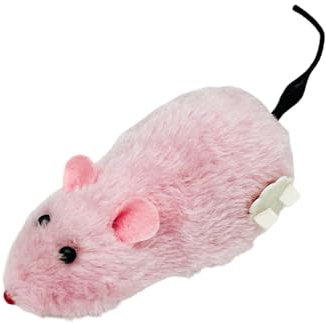 Cat Mice Toys - Wind up Mice Toys | Wind up Indoor Cat Plush Mouses Hunting Toy | Plush Mice Wind-up Pet Toys | Realistic Plush Mice, Wind-up Pet Toys, Clockwork Mouses Running Toy for Kittens