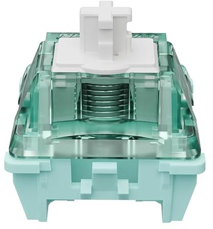 Zjmehty GATERON Magnetic Jade Pro Switches for Magnetic Gaming Keyboard, Linear/20mm Longer Spring/Pre-lubed/Freely Setting Pre-Travel Key Switches(Jade Pro,72p)