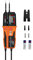 Tester di Tensione, Voltmetro Digitale Multifunzione Impermeabile, IP65, con Display LCD. Misurazione Della Tensione CA/CC Fino a 1200 V CA/1500 V CC(PM8200B)