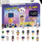 Pferde Eimer Adventskalender, Halloween Countdown Kalender Mit Lustige Puppe 24 Und Eimer Figuren, Pferde- Und Eimer-Sammelpuppe Für Kinder, Halloween-Adventskalender Für Kinder