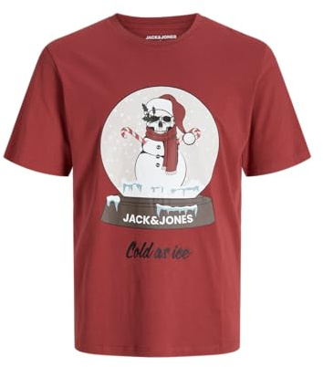 JACK & JONES Male T-Shirt X-Mas T-Shirt