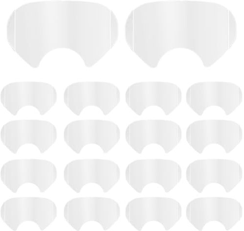 Boddceto 50 Stück Abziehbare Linsenabdeckungen, Schutzabdeckungen für Atemschutzmasken, Kompatibel mit für Den Serien 6885, 6000, 6700, 6800