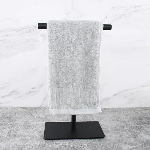 Porte-Serviettes en Forme de T pour Plan de Travail - Porte-Serviettes Moderne en Acier Inoxydable avec Base Lourde pour Le Montage dans la Cuisine, la Salle de Bain, la Chambre à Coucher, Le lavabo