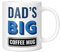 Mug Monster - Dad's Big Coffee Mug, Father's Day Gift, Birthday Present for Dad, Giant Mugs for Men, Huge Cup for Hot Drinks, Oversized Coffee Cup, Extra Large Ceramic Gift