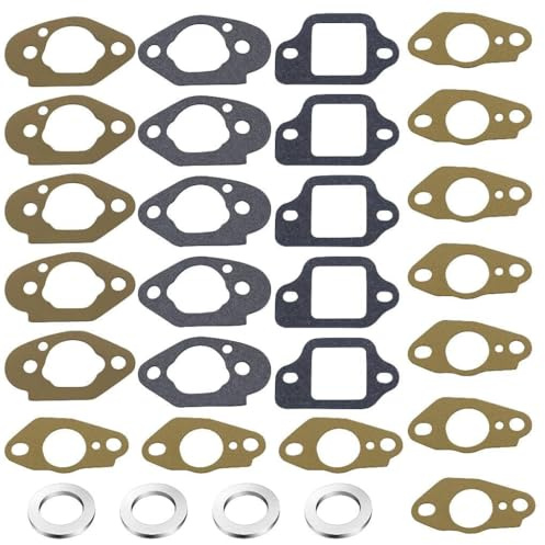 Strongthium Pièce de rechange Kit Joints Carburateur Honda GCV160 GCV190 HRX217 HRS216 HRB216 HRR216 GC160 GC190 Tondeuse & Nettoyeur Haute Pression 16221-883-800