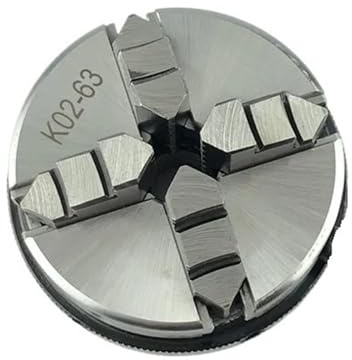 Mandrino autocentrante a 4 griffe K02-63 Mini da 63 mm for tornio